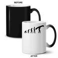 Canoe Evolution Canoeing Shirt T-Shirt Coffee Color Changing Mug, trending gift