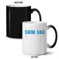 Life Of A Swim Dad Of A Swimmer Dad Swimming Father Coffee Color Changing Mug, trending gift Life Of A Swim Dad Of A Swimmer Dad Swimming Father Coffee Color Changing Mug, trending gift