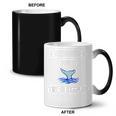 Swim Like a Fish Swimming Sport Exercise T Shirt Dk Coffee Color Changing Mug, trending gift