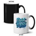Swimming Matching Tee Coffee Color Changing Mug, trending gift