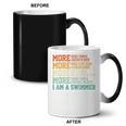 Swimming Saying Swim Swimmer Coffee Color Changing Mug, trending gift