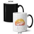 Women's Canoe Old Man Coffee Color Changing Mug, trending gift Women's Canoe Old Man Coffee Color Changing Mug, trending gift