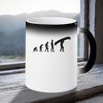 Canoe Evolution Canoeing Shirt T-Shirt Coffee Color Changing Mug