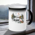 Canoe Ghost Camping Ghost Lake Halloween Spooky Fall Camping Coffee Color Changing Mug Canoe Ghost Camping Ghost Lake Halloween Spooky Fall Camping Coffee Color Changing Mug