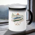Canoe And Lake Camping Paddle Camp Coffee Color Changing Mug