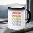 Canoeing Coffee Color Changing Mug