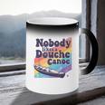 Don’t Be a Douche Canoe Saying Coffee Color Changing Mug