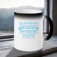 Fun Swimming Coach Meme Swimmer Saying Coffee Color Changing Mug