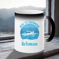 Here's To Swimming With Bow Legged Women Swimming Coffee Color Changing Mug