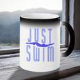 Just Swim Swimmer Swimming Coffee Color Changing Mug Just Swim Swimmer Swimming Coffee Color Changing Mug