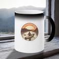 Kayak Kayaker Canoes-Boating Water-Paddle Canadier-Canoe Raglan Baseball Tee Coffee Color Changing Mug