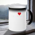 I LOVE HEART SWIMMING Coffee Color Changing Mug I LOVE HEART SWIMMING Coffee Color Changing Mug