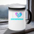 I Love Swimming Swimmer Swim Coffee Color Changing Mug
