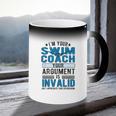 Swim Coach Swimming Coach Coffee Color Changing Mug