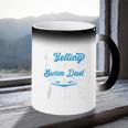 Swim Dad Voice Swimming Dad Of A Swimmer Father Coffee Color Changing Mug Swim Dad Voice Swimming Dad Of A Swimmer Father Coffee Color Changing Mug
