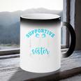 Swim Sister Supportive Swimming Sister Of A Swimmer Sis Coffee Color Changing Mug Swim Sister Supportive Swimming Sister Of A Swimmer Sis Coffee Color Changing Mug