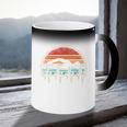 Swimming Heartbeat Retro Swim Swimmer Men Women Coffee Color Changing Mug