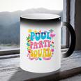 Swimming Pool Party Squad Beach Pool Party Matching Beach Coffee Color Changing Mug