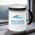 Swimming Only Sport Where The Coach Swimmer Swim Team Coffee Color Changing Mug Swimming Only Sport Where The Coach Swimmer Swim Team Coffee Color Changing Mug