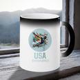 SWIMMING SPORT COMPETITIVE SWIM Raglan Baseball Tee Coffee Color Changing Mug SWIMMING SPORT COMPETITIVE SWIM Raglan Baseball Tee Coffee Color Changing Mug