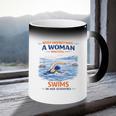 Swimming Never Underestimate A Woman Swim In Her Seventies Coffee Color Changing Mug Swimming Never Underestimate A Woman Swim In Her Seventies Coffee Color Changing Mug