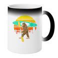 Bigfoot Kayak Paddling Lake Rafts Inflatable Canoe Sasquatch Coffee Color Changing Mug Bigfoot Kayak Paddling Lake Rafts Inflatable Canoe Sasquatch Coffee Color Changing Mug