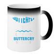 Butterfly Butterwhy Buttercry Swimming Swimmer Coffee Color Changing Mug