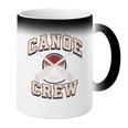 Canoe Crew Paddling Team Retro Graphic Coffee Color Changing Mug