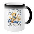 Canoe Dogs Golden Retriever Paddling Graphic Coffee Color Changing Mug