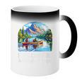 I Like Canoeing And Maybe 3 People Canoe Coffee Color Changing Mug