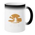 Cool Kayak For Women Girls Kayaker Canoe Kayaking Paddle Oar Coffee Color Changing Mug