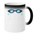 Cool Swimming For Men Women Swimmer Swim Instructor Goggles Coffee Color Changing Mug Cool Swimming For Men Women Swimmer Swim Instructor Goggles Coffee Color Changing Mug