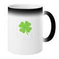 Irish I Was Swimming Shamrock St Patrick's Day Swimmer Coffee Color Changing Mug