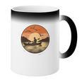 Kayak Kayaker Canoes-Boating Paddle-Life Canadier-Canoe Raglan Baseball Tee Coffee Color Changing Mug