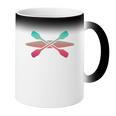 Kayak Lover Kayaking Canoe Paddling Water Sport Kayaker Coffee Color Changing Mug