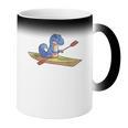KayakRex Dinosaur Canoe Shirt Kayak For Children Coffee Color Changing Mug KayakRex Dinosaur Canoe Shirt Kayak For Children Coffee Color Changing Mug