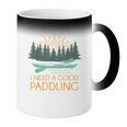 Kayaking Outdoor Water Sports Canoeing Paddle Kayak Coffee Color Changing Mug