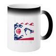 Ohio Flag Swimming Team Swim Swimmer US State Coffee Color Changing Mug Ohio Flag Swimming Team Swim Swimmer US State Coffee Color Changing Mug