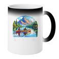 Queen Of The Canoe Canoeing Coffee Color Changing Mug