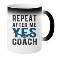 Repeat Yes Swim Coach Swimming Coach Coffee Color Changing Mug Repeat Yes Swim Coach Swimming Coach Coffee Color Changing Mug