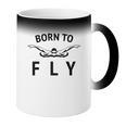 Swimmer Swim Team Born To Fly Butterfly Stroke Swimming Coffee Color Changing Mug Swimmer Swim Team Born To Fly Butterfly Stroke Swimming Coffee Color Changing Mug