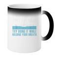 Swimming Art For Men Women Swimmer Swim Coach Training Coffee Color Changing Mug Swimming Art For Men Women Swimmer Swim Coach Training Coffee Color Changing Mug