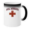 Swimming Pool Manager Beach Vacay Lifeguards Swim Cruise Coffee Color Changing Mug Swimming Pool Manager Beach Vacay Lifeguards Swim Cruise Coffee Color Changing Mug