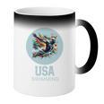 SWIMMING SPORT COMPETITIVE SWIM Coffee Color Changing Mug SWIMMING SPORT COMPETITIVE SWIM Coffee Color Changing Mug