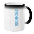 USA Flag Swimming Swim American Swimmer Coffee Color Changing Mug USA Flag Swimming Swim American Swimmer Coffee Color Changing Mug