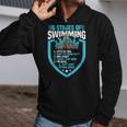 6 Stages Of Swimming Joke Sports Athlete Pool Swimmer Zip Up Hoodie 6 Stages Of Swimming Joke Sports Athlete Pool Swimmer Zip Up Hoodie