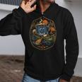Canoe Camp Coffee Canoeing Paddle Zip Up Hoodie