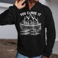 Canoeing Canoe Zip Up Hoodie