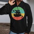 Canoeing Shirt Vintage Retro Canoe Zip Up Hoodie
