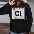 Chlorine Periodic Table Symbol Chemistry Swimming Dive Zip Up Hoodie Chlorine Periodic Table Symbol Chemistry Swimming Dive Zip Up Hoodie